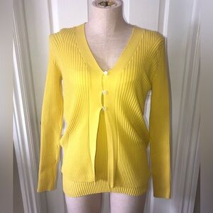 2 piece Talbots Button-Up Women's Sweater and tank top